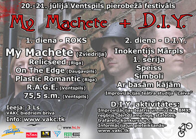 "My Machete" koncerts / "VAKC DIY fests" (Bilde nr.1)