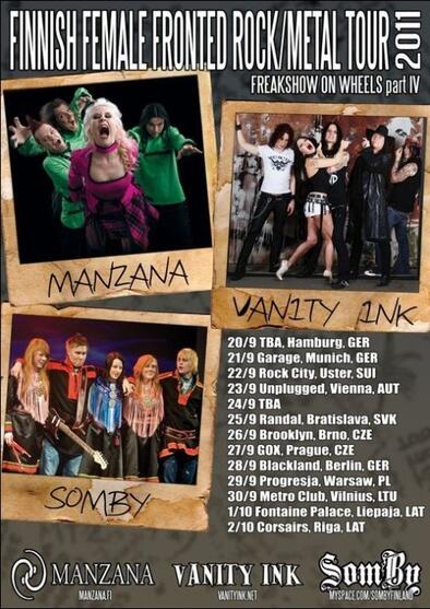Finish Female Fronted Rock/Metal tour (Bilde nr.1)