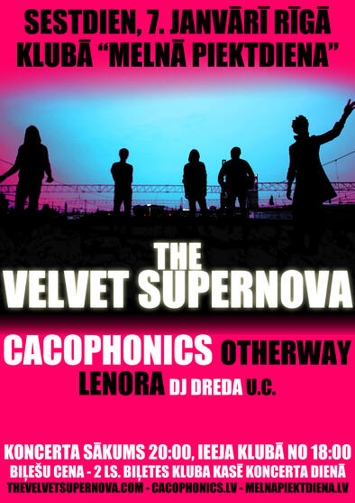 "The Velvet Supernova" un "Cacophonics" (Bilde nr.1)