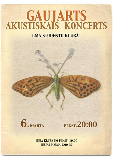 "Gaujarts" akustiskais koncerts (Bilde nr.1)