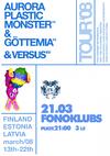 Aurora Plastic Monster, Gottemia, Versus Fonoklubā