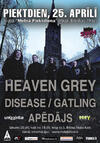 Heaven Grey, Disease, Gatling, Apēdājs