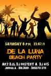 De La Luna beach party
