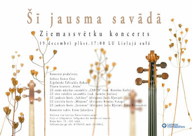 Ziemassvētku koncerts "Šī jausma savādā" (Bilde nr.1)