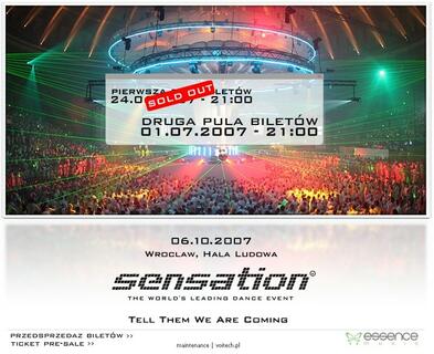 "Sensation White" - the worlds best dance event in Poland (Bilde nr.1)