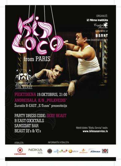 "Kid Loco (Parīze) pasākumā Beauty & The B-east" (Bilde nr.1)