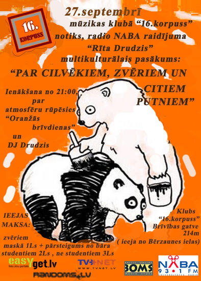 Multikulturālais pasākums: “Par cilvēkiem, zvēriem un citiem putniem” (Bilde nr.1)