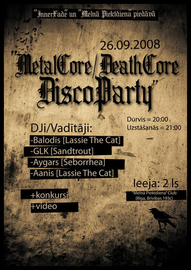 MetalCore/DeathCore DiscoParty (Bilde nr.1)