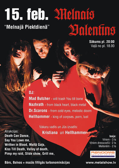 Melnais Valentīns (Bilde nr.1)