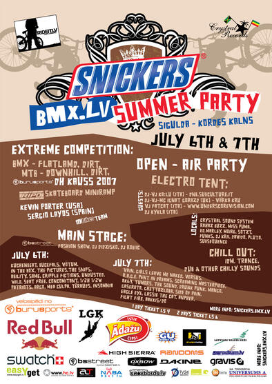 Snickers BMX.lv summer party (Bilde nr.1)