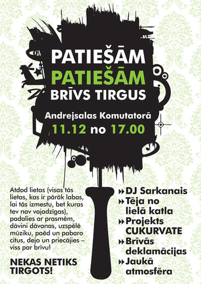 Patiešām Patiešām Brīvs Tirgus (Bilde nr.1)