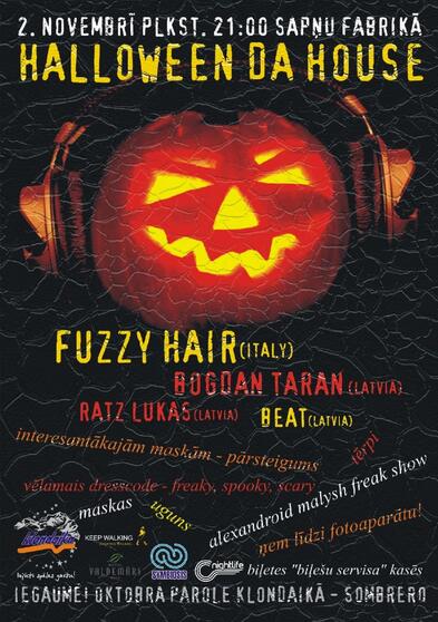 Halloween da house "Sapņu fabrikā" (Bilde nr.1)