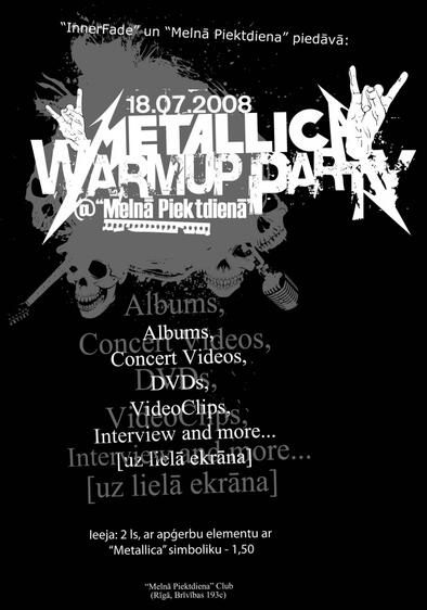 Metallica WarmUp Party (Bilde nr.1)