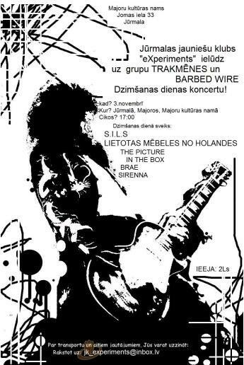 Barbed Wire un Trakmēness jubileja (Bilde nr.1)